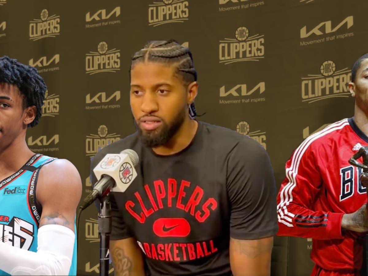 Paul George compares Ja Morant to prime Derrick Rose Basketball