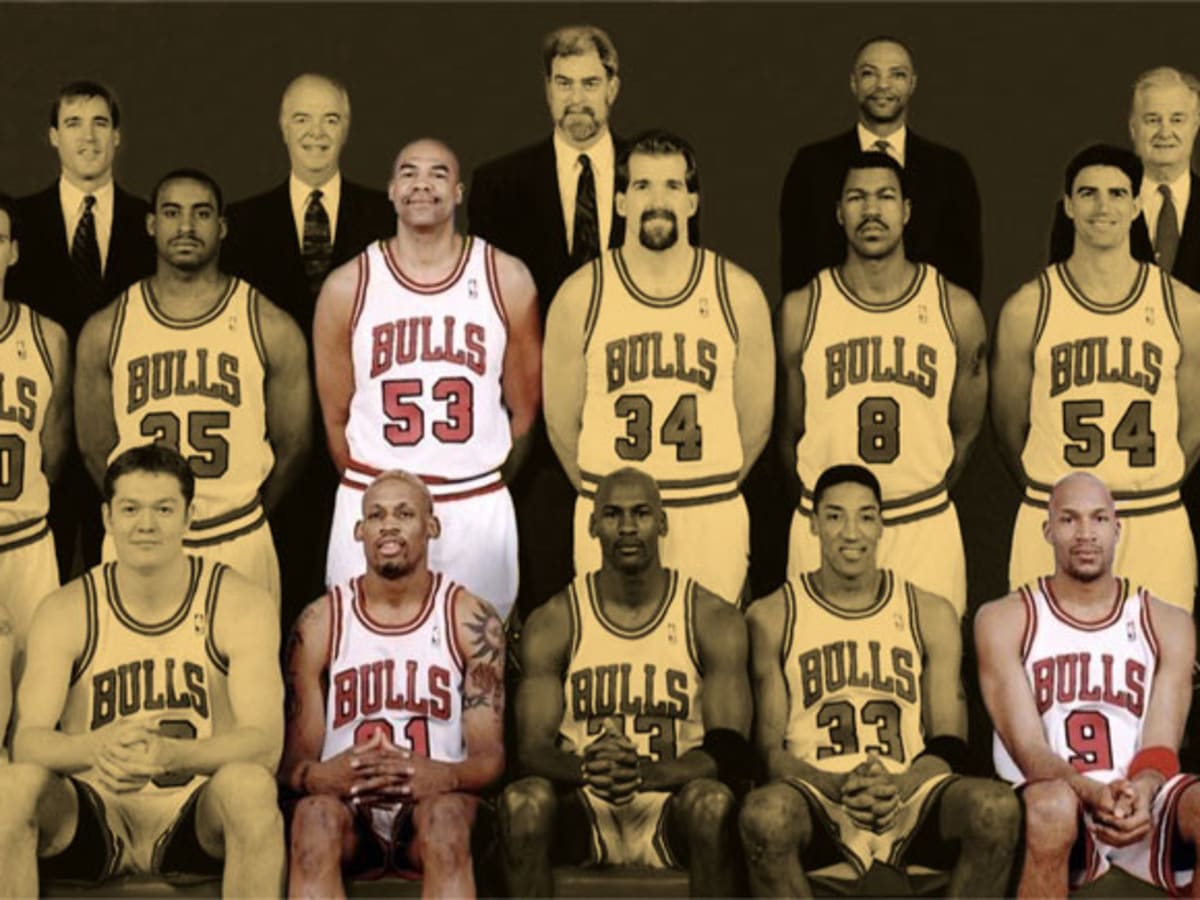 Bulls 1996 starting lineup discount