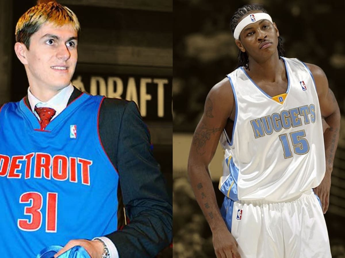 Carmelo reveals that the Pistons promised to draft him 2 in the