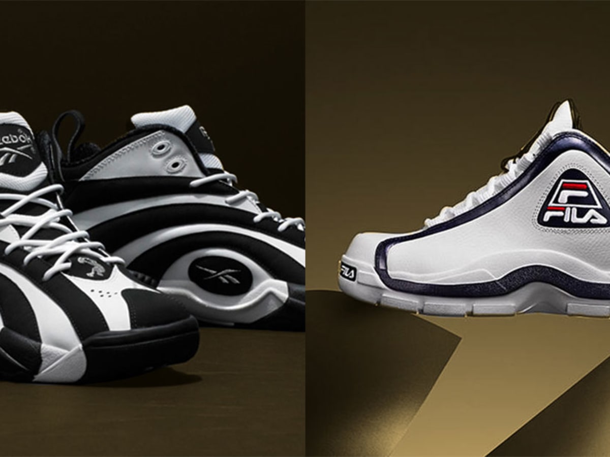 90s sneaker battle Grant Hill s Fila vs. Reebok Shaqnosis