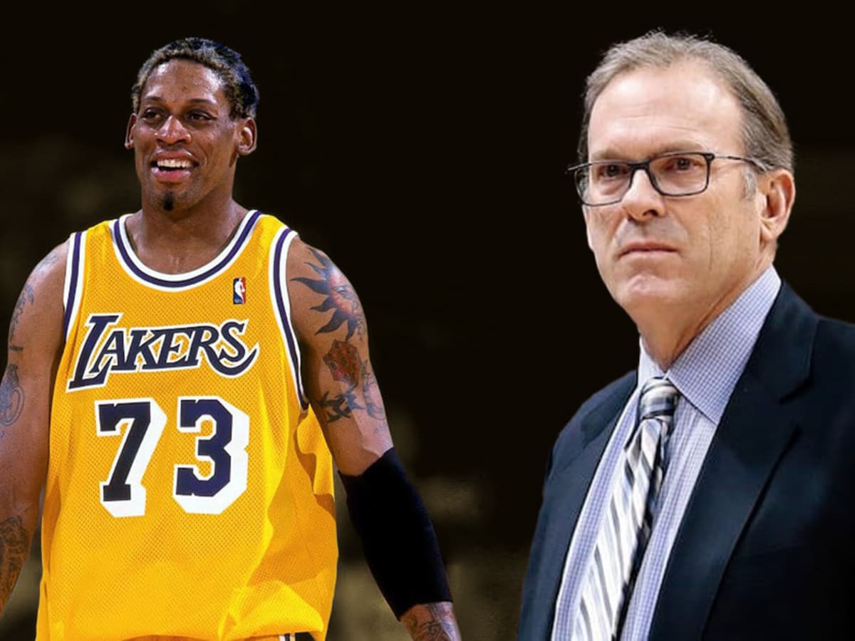 Kurt rambis sale lakers jersey
