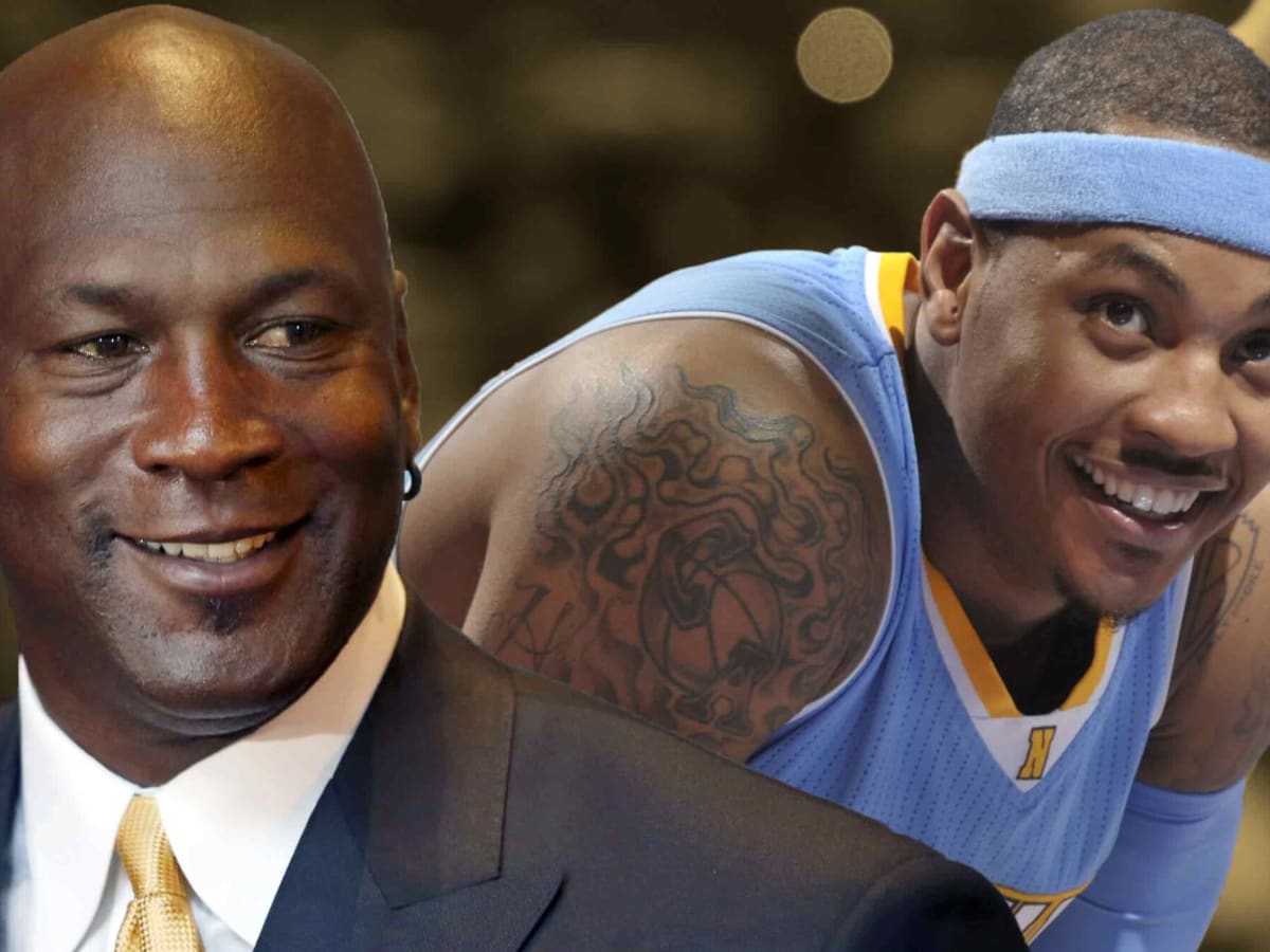 Carmelo anthony michael best sale jordan