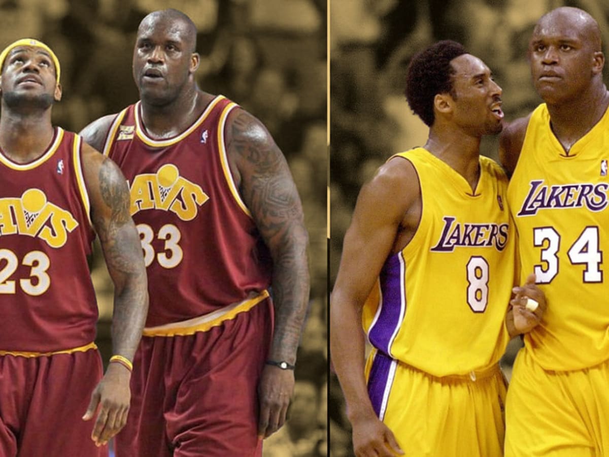 Shaq and lebron sale