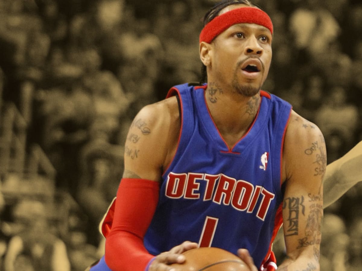 Allen iverson shop number 6 jersey