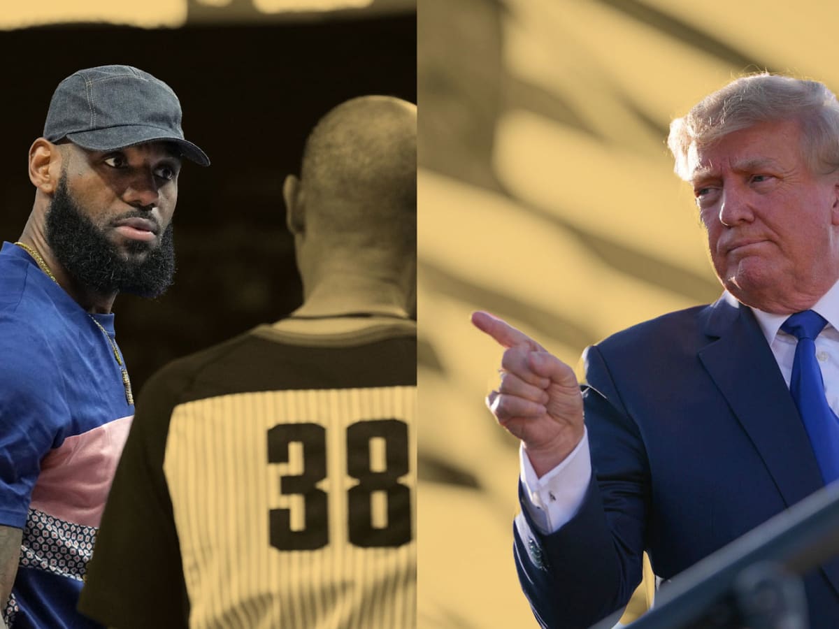 Lebron trump cheap