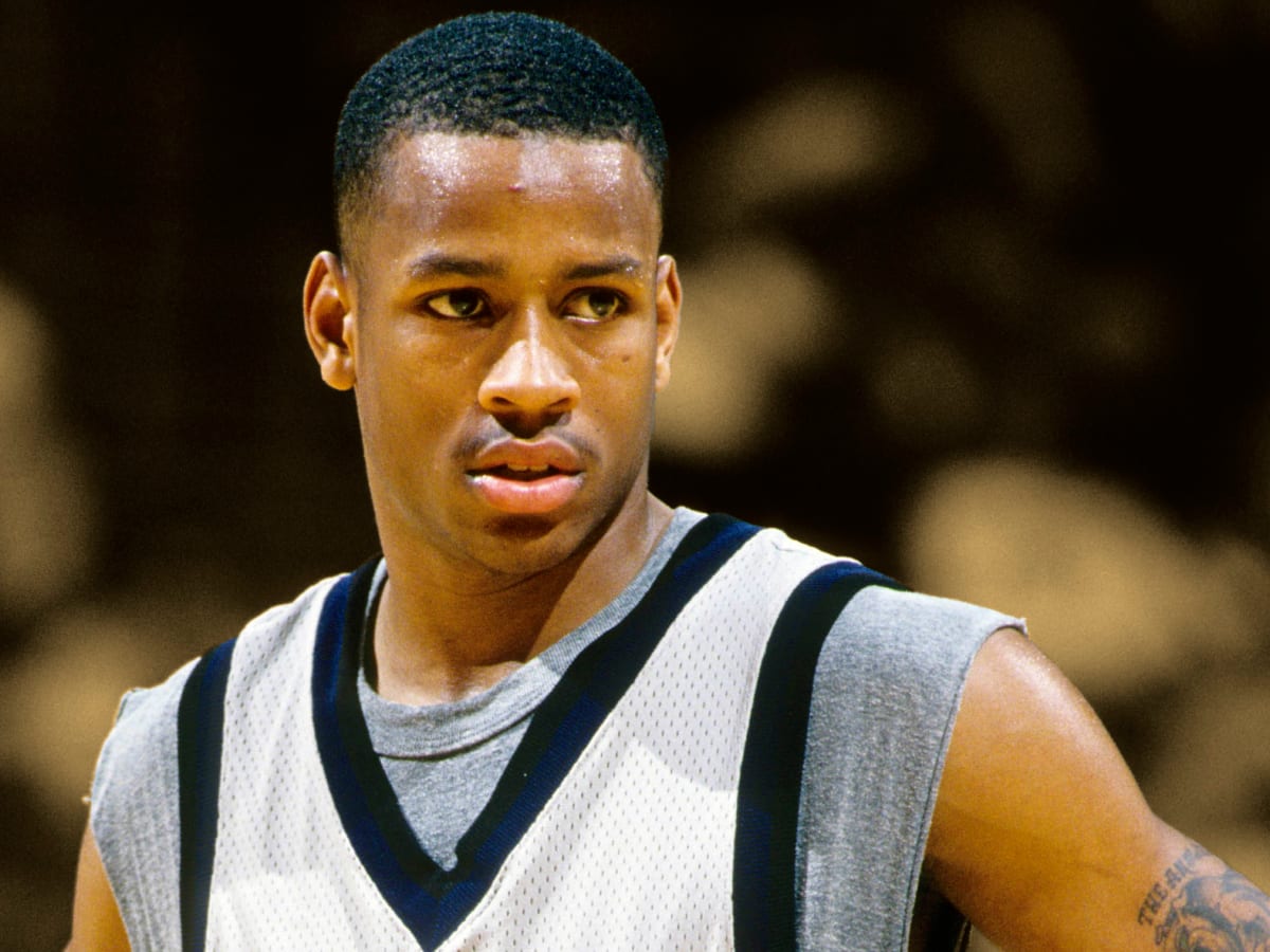 Allen Iverson once beat everyone so badly in a conditioning drill that his teammates thought he was Superman Iverson would go cruising past his teammates as they fell onto the floor