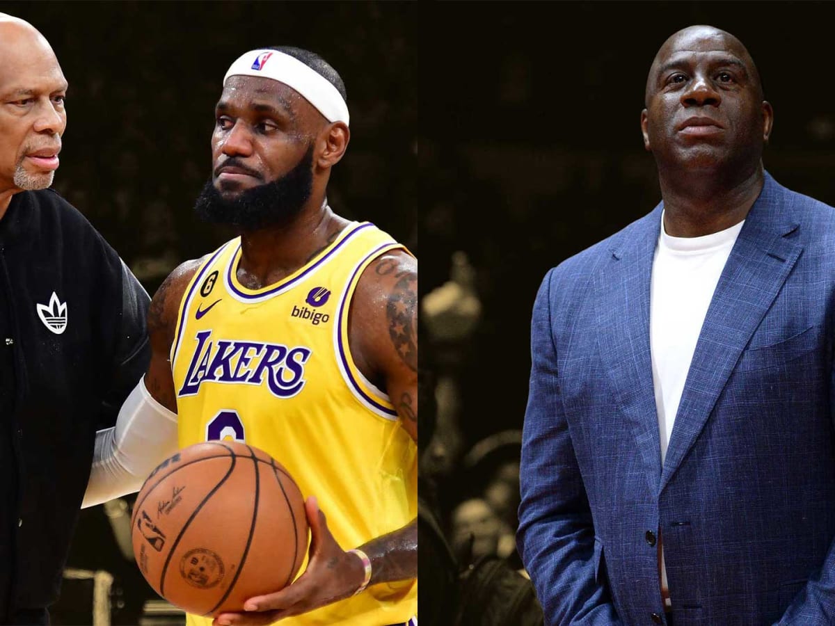 Lebron magic sale johnson