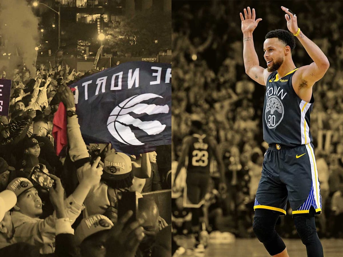 Ya ll getting no sleep Raptors fans harassed Warriors during