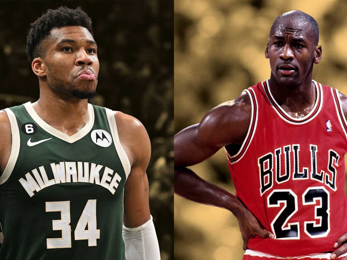 Michael jordan shop on giannis antetokounmpo