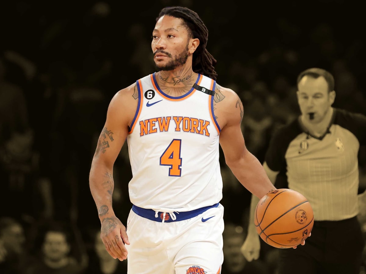 D rose on sale new york knicks