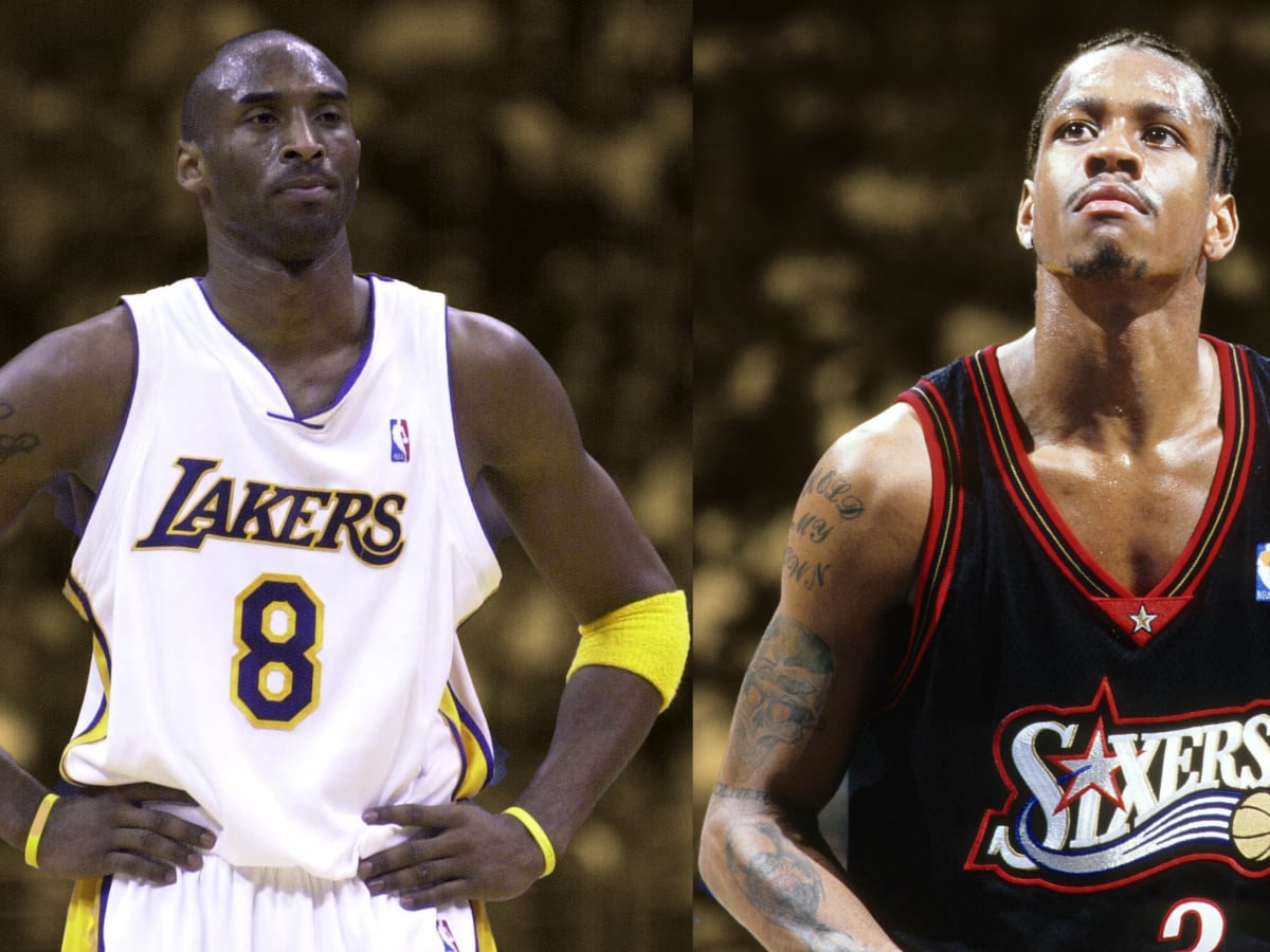 Allen iverson top lakers jersey