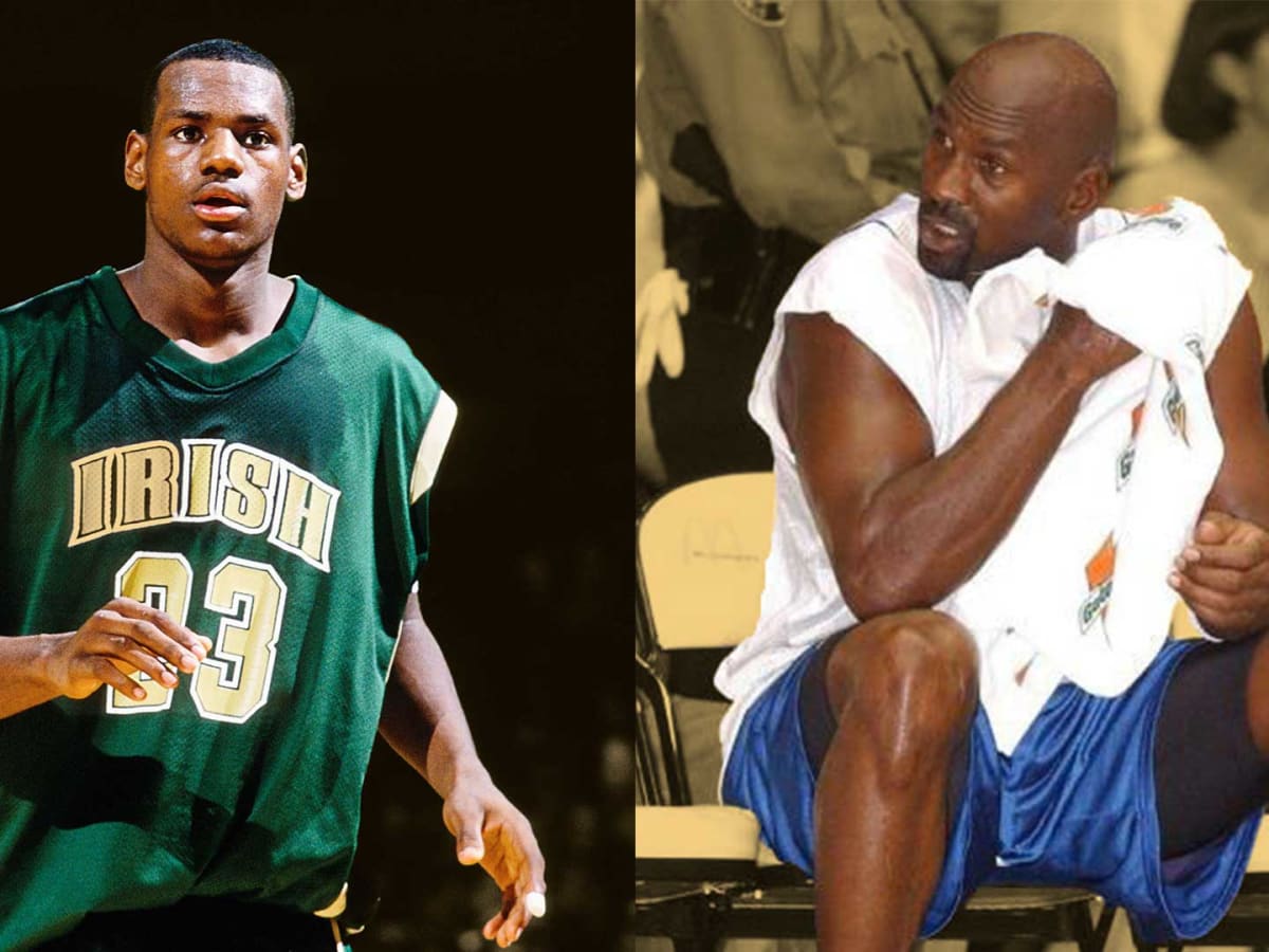 Michael jordan shop meets lebron james