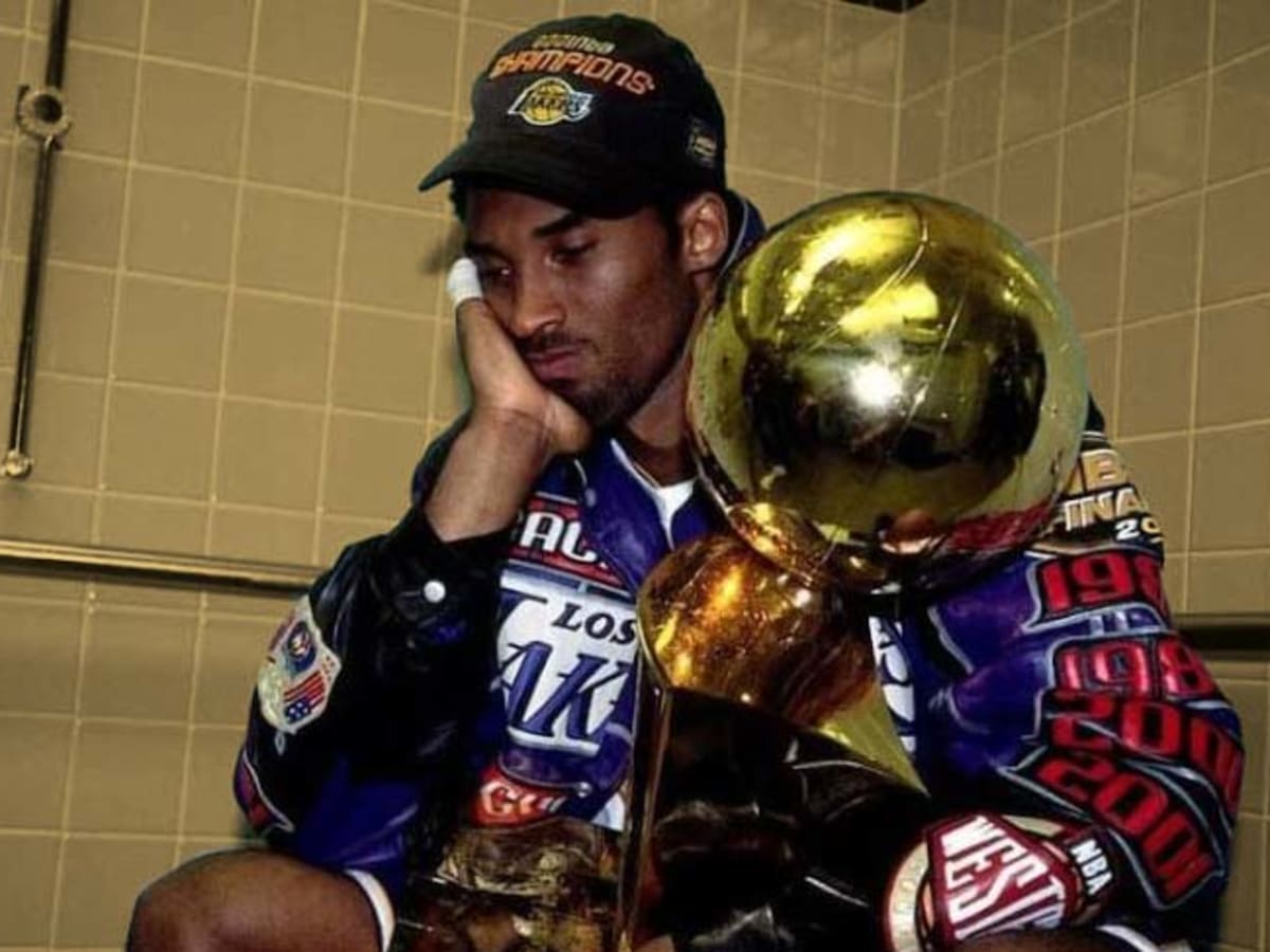 Why was Kobe Bryant sad the Lakers won the 2001 NBA title