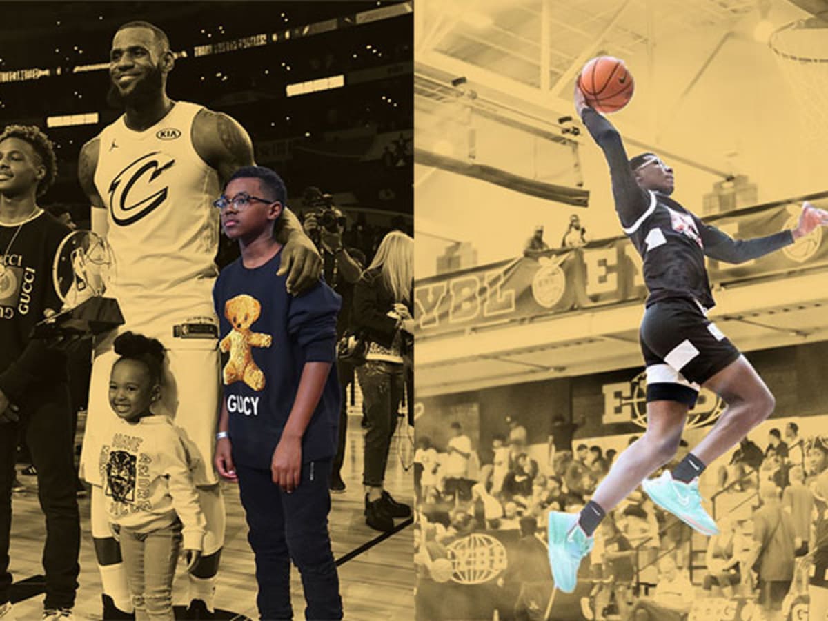 Bronny james aau sales