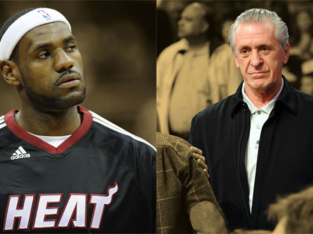 Pat riley and lebron james sale