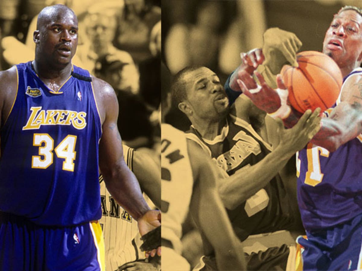 Dennis rodman outlet on the lakers