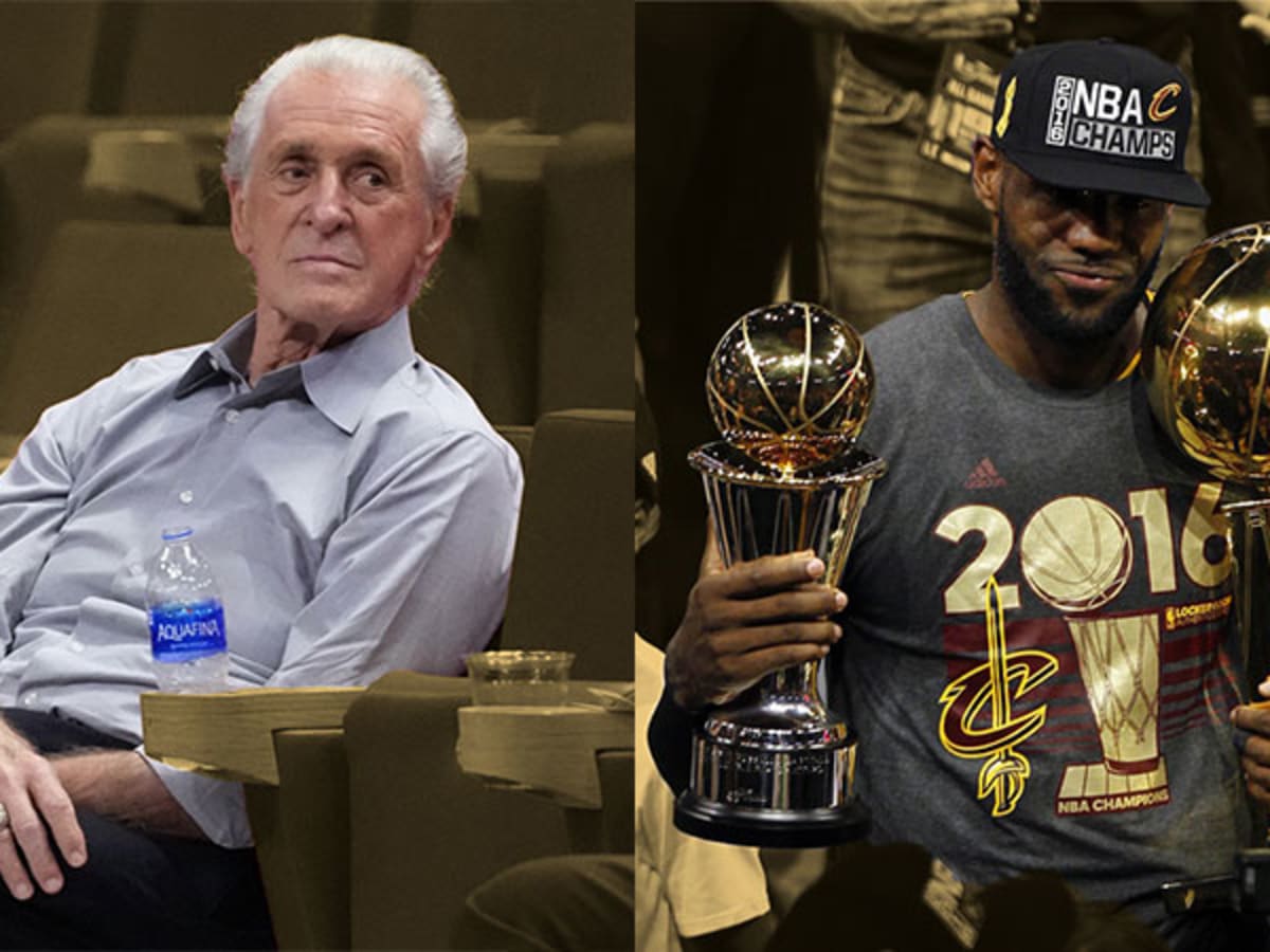 Win this and be free the text Pat Riley sent to LeBron James