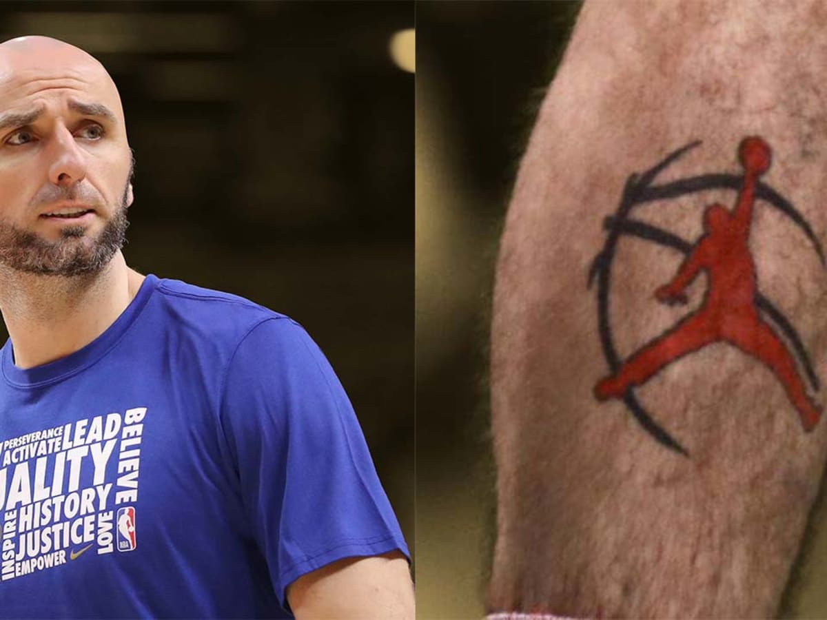 Jordan logo tattoo new arrivals