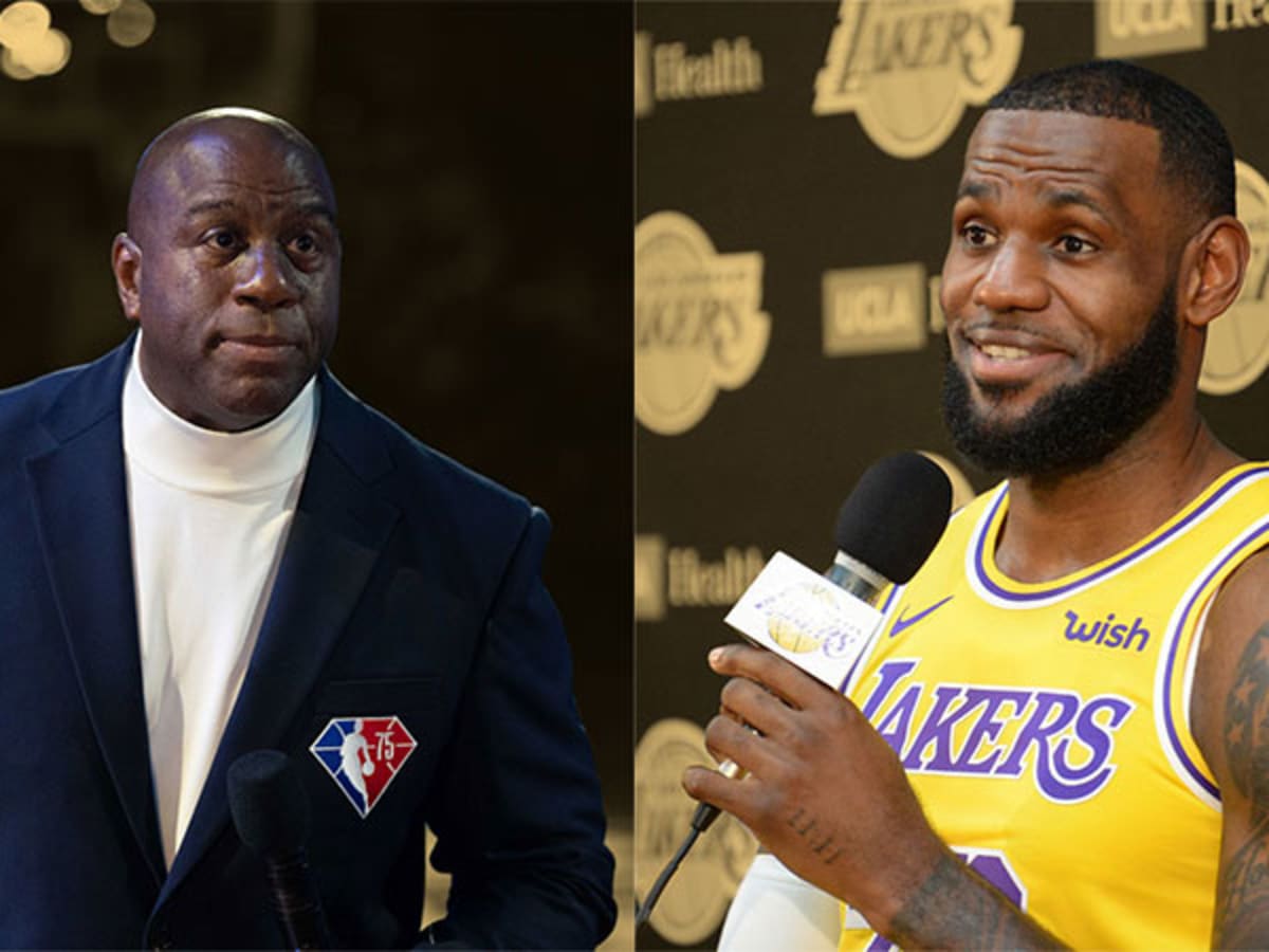 Magic johnson and lebron james new arrivals