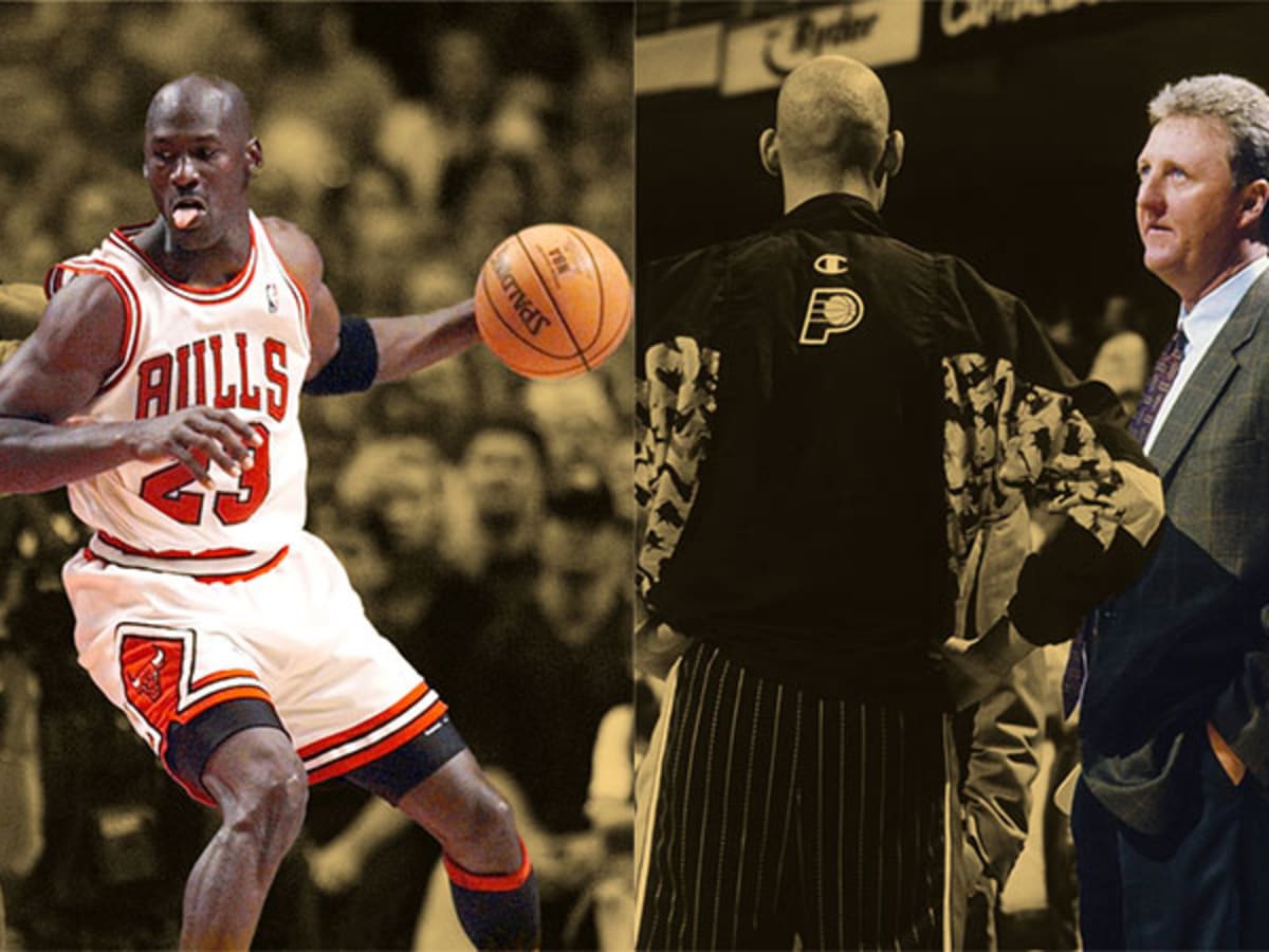 Larry bird michael jordan outlet