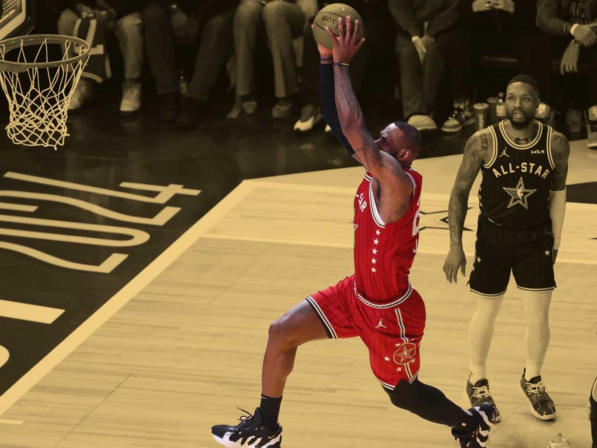 Lebron james first all star game hotsell