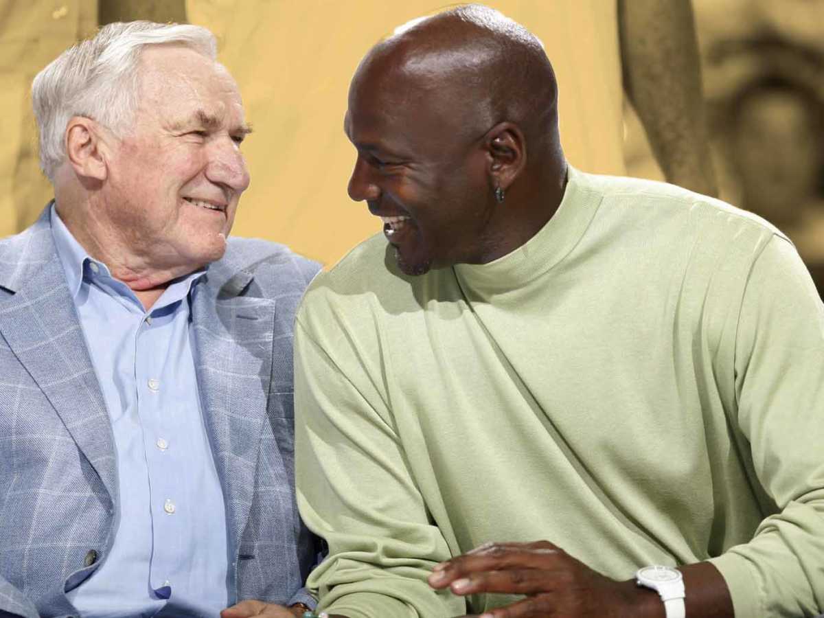 Dean smith and michael jordan sales