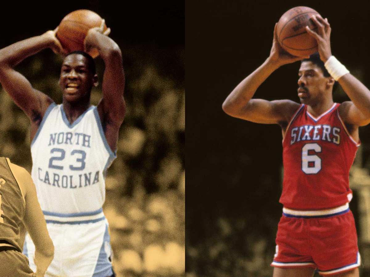 Julius erving michael jordan hot sale