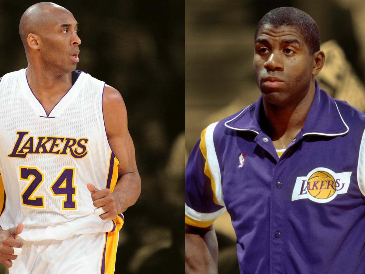 Kobe sufra Bryant Magic Johnson