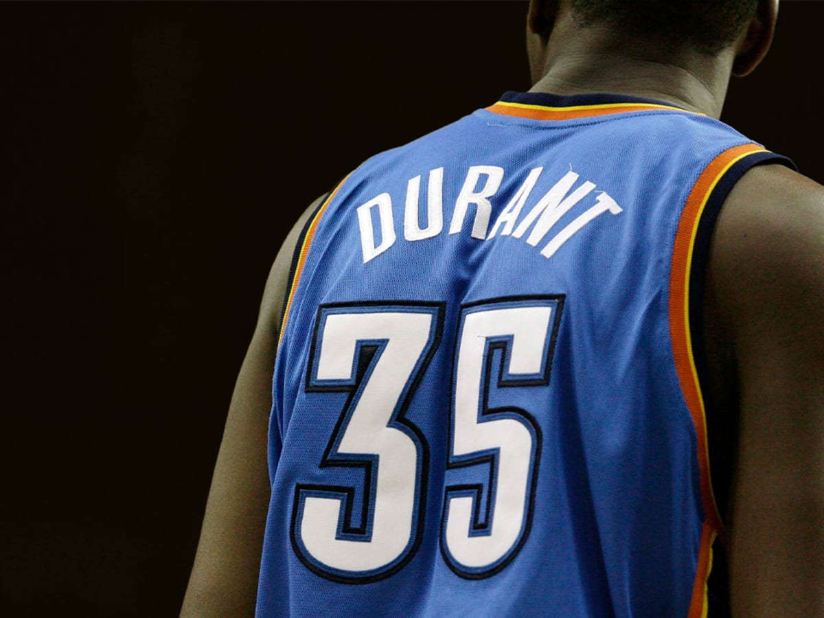Kevin durant warriors jersey top number