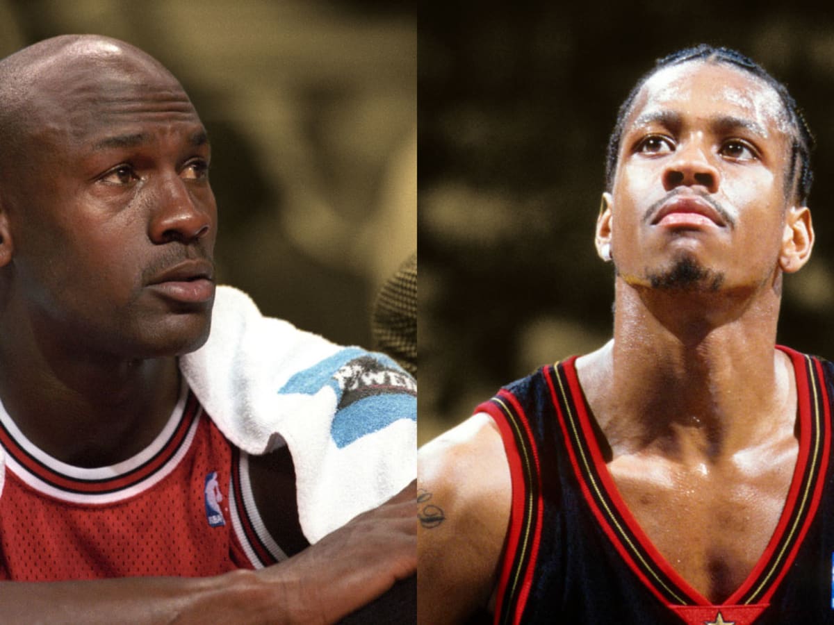 When a rookie Allen Iverson trash talked Michael Jordan Basketball Network Your daily dose of basketball