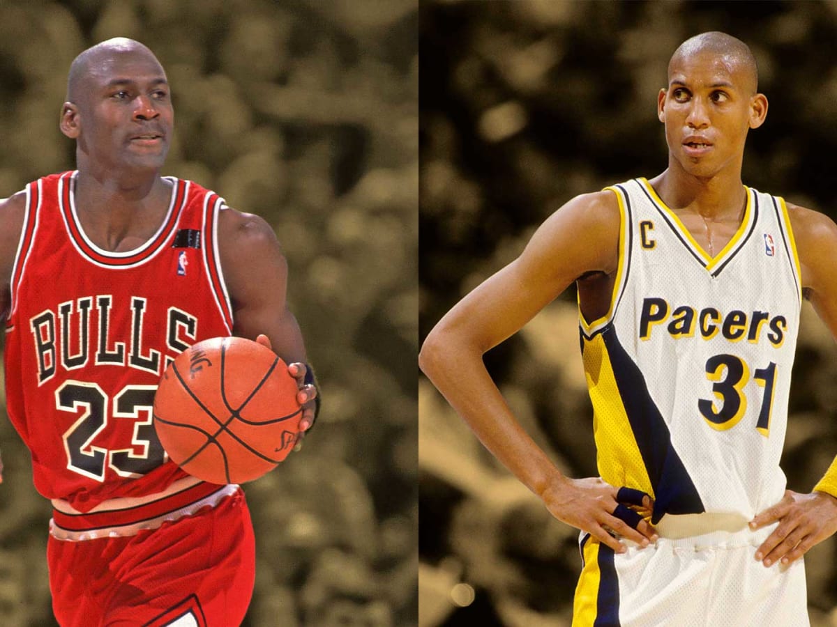 Michael jordan 2024 punches reggie miller