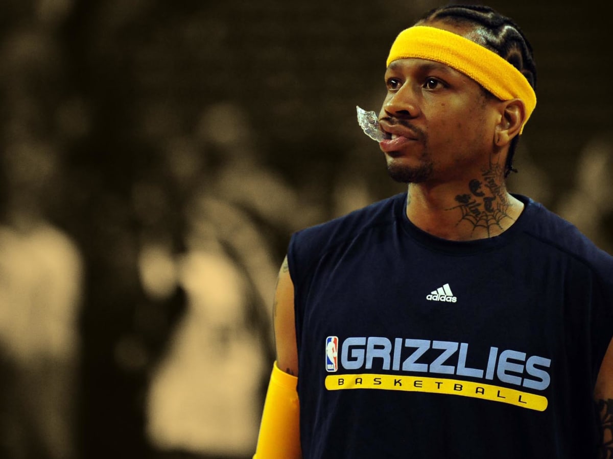 Allen iverson memphis grizzlies jersey best sale