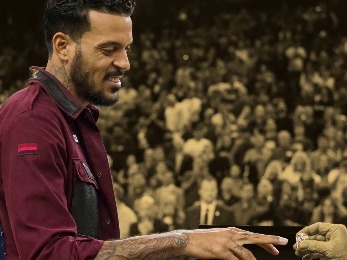 Matt Barnes promised haters that he would wear a ring on his middle finger Basketball Network Your daily dose of basketball