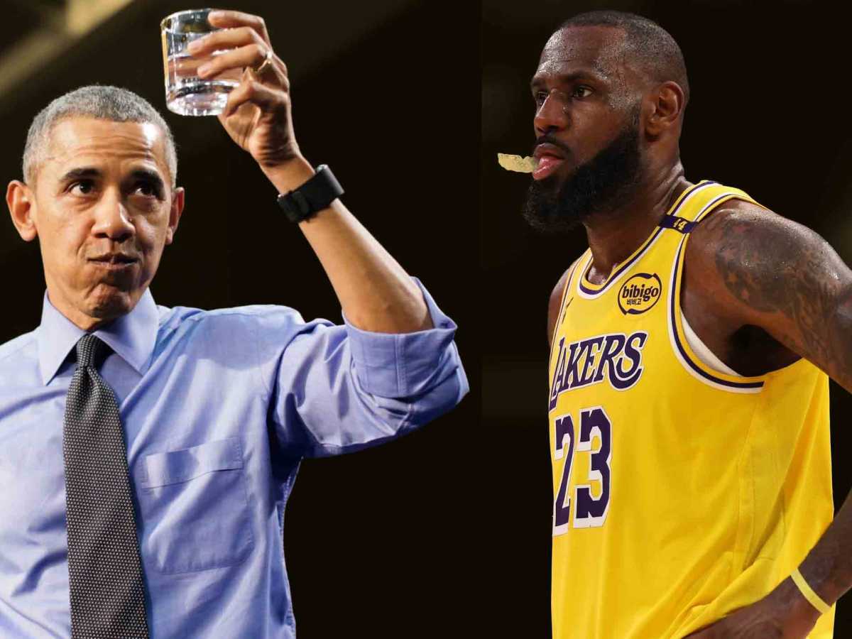 Lebron james barack obama clearance