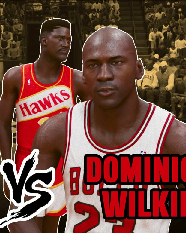 NBA 2K23 Jordan challenge: MJ vs. Dominique Wilkins