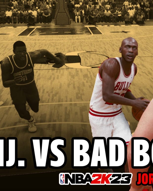 NBA 2K23 Jordan challenge: Michael Jordan drops 47 against the Bad Boy Pistons