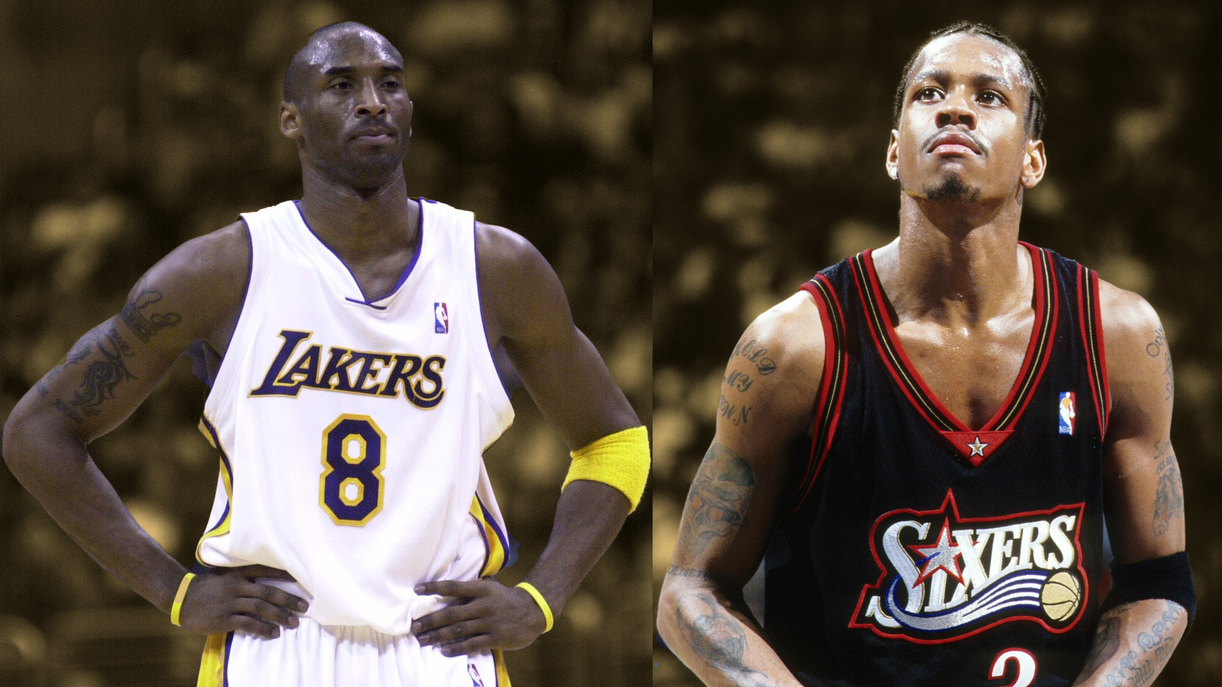 kobe bryant allen iverson 6 5