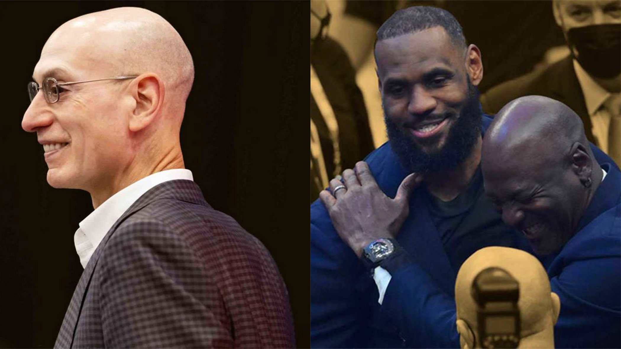 Adam Silver picks Michael Jordan as his GOAT - Basketball Network