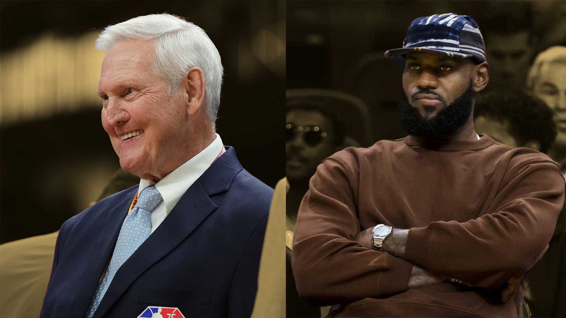 jerry west lebron james