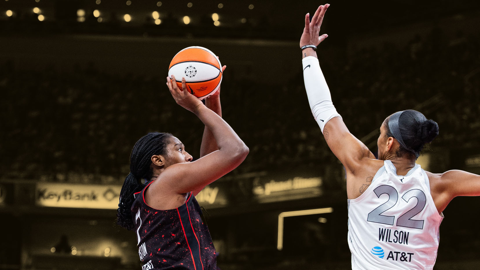 A'ja Wilson throws back criticism at Fever's Aliyah Boston - Basketball  Network