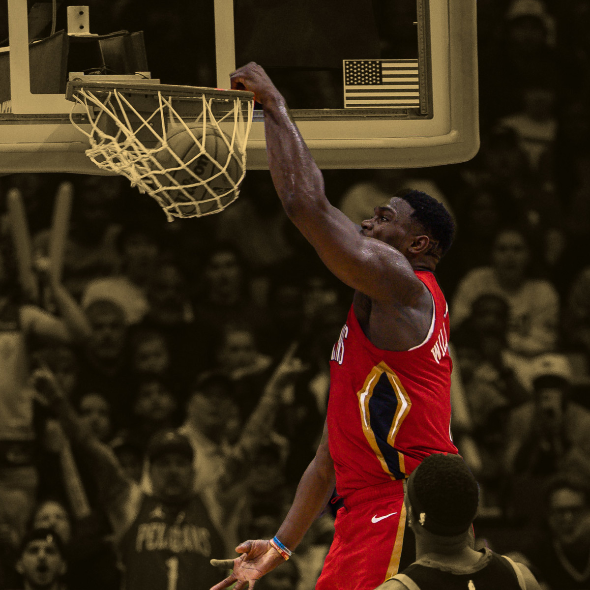 zion williamson 360 dunk