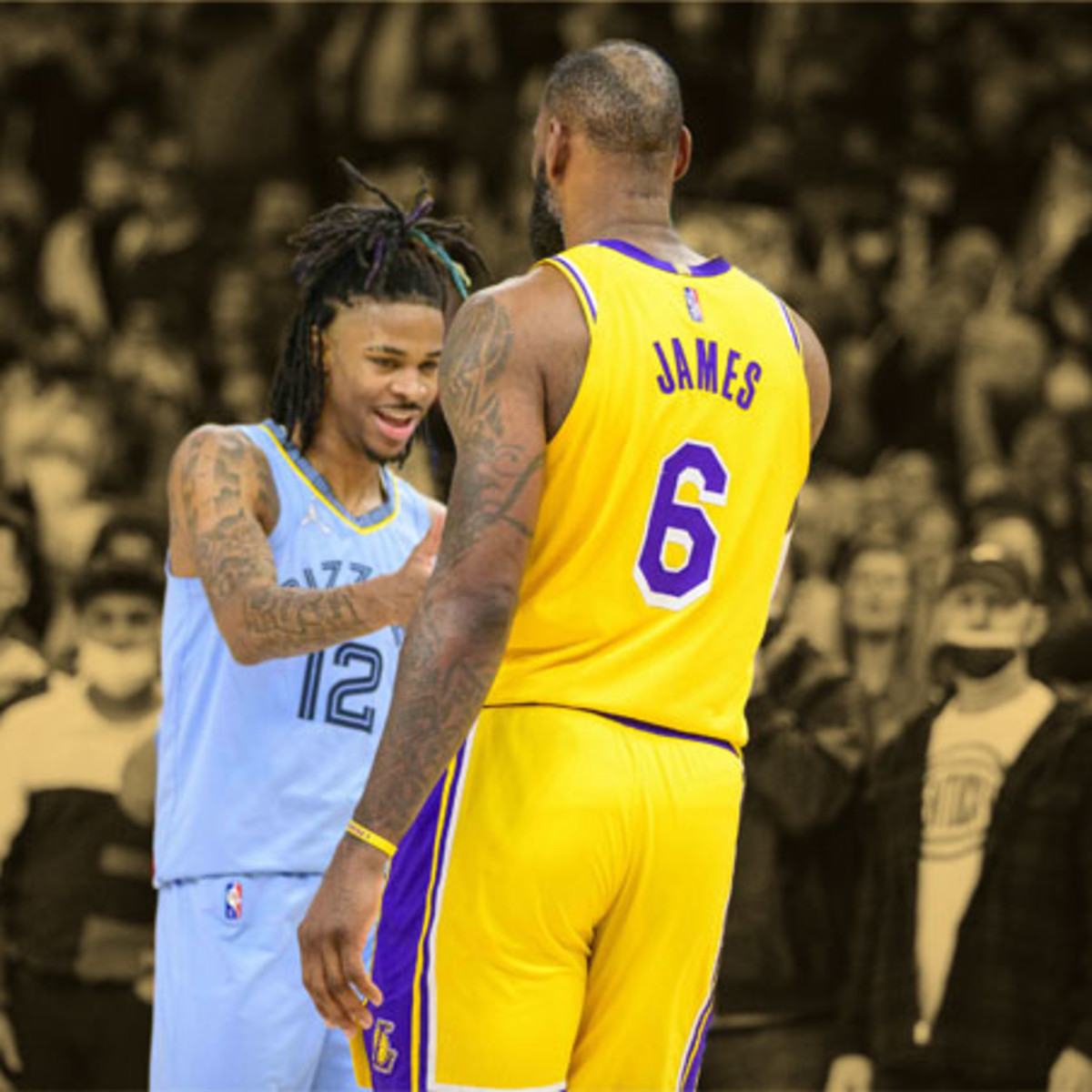 lebron james and ja morant