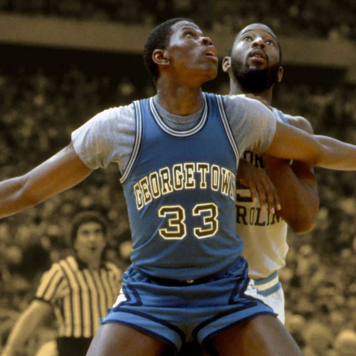 patrick ewing wearing jordans