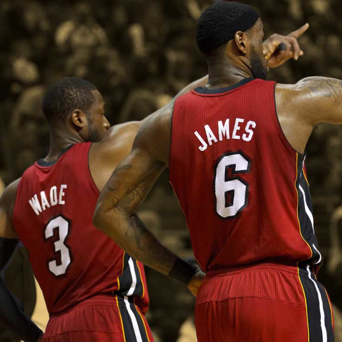 lebron james and d wade