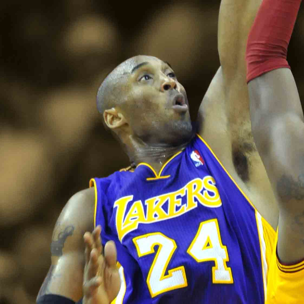 kyrie in kobe jersey