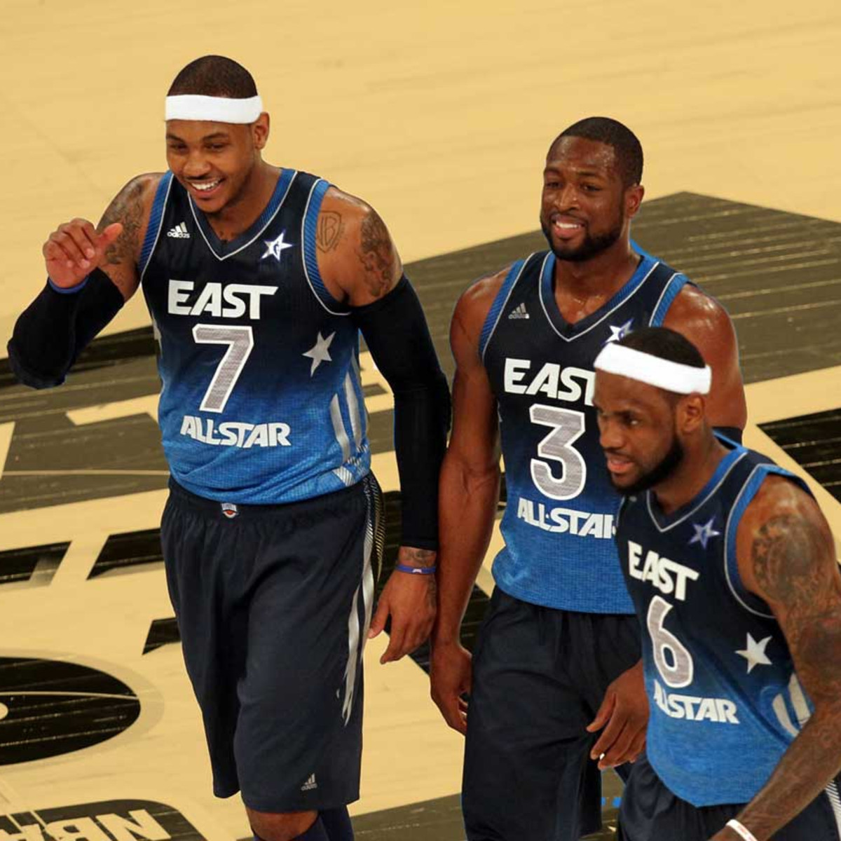 lebron james dwyane wade carmelo anthony