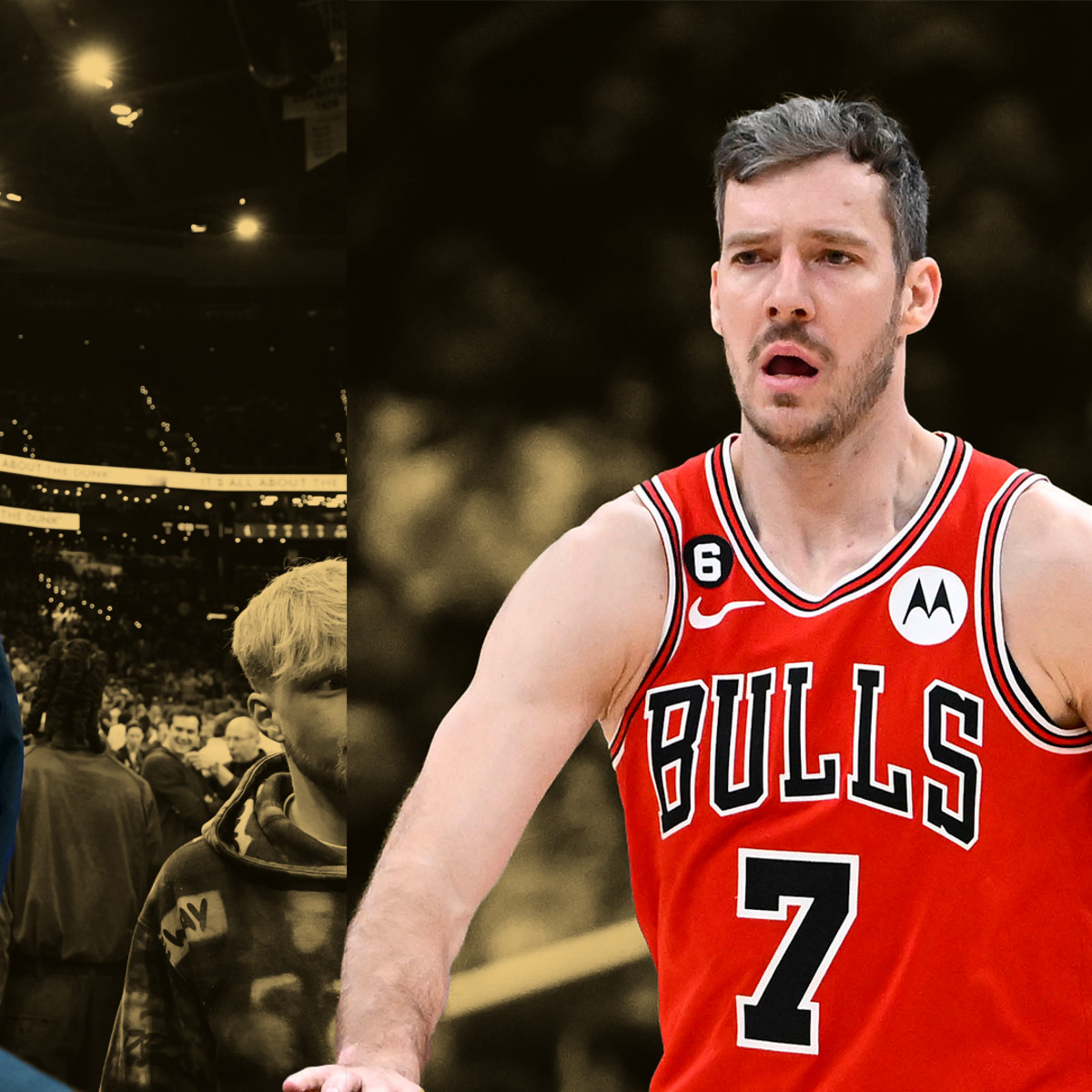 Goran Dragic was forced to carry an unused instrument by Shaq - Basketball  Network, image size:1200x1200