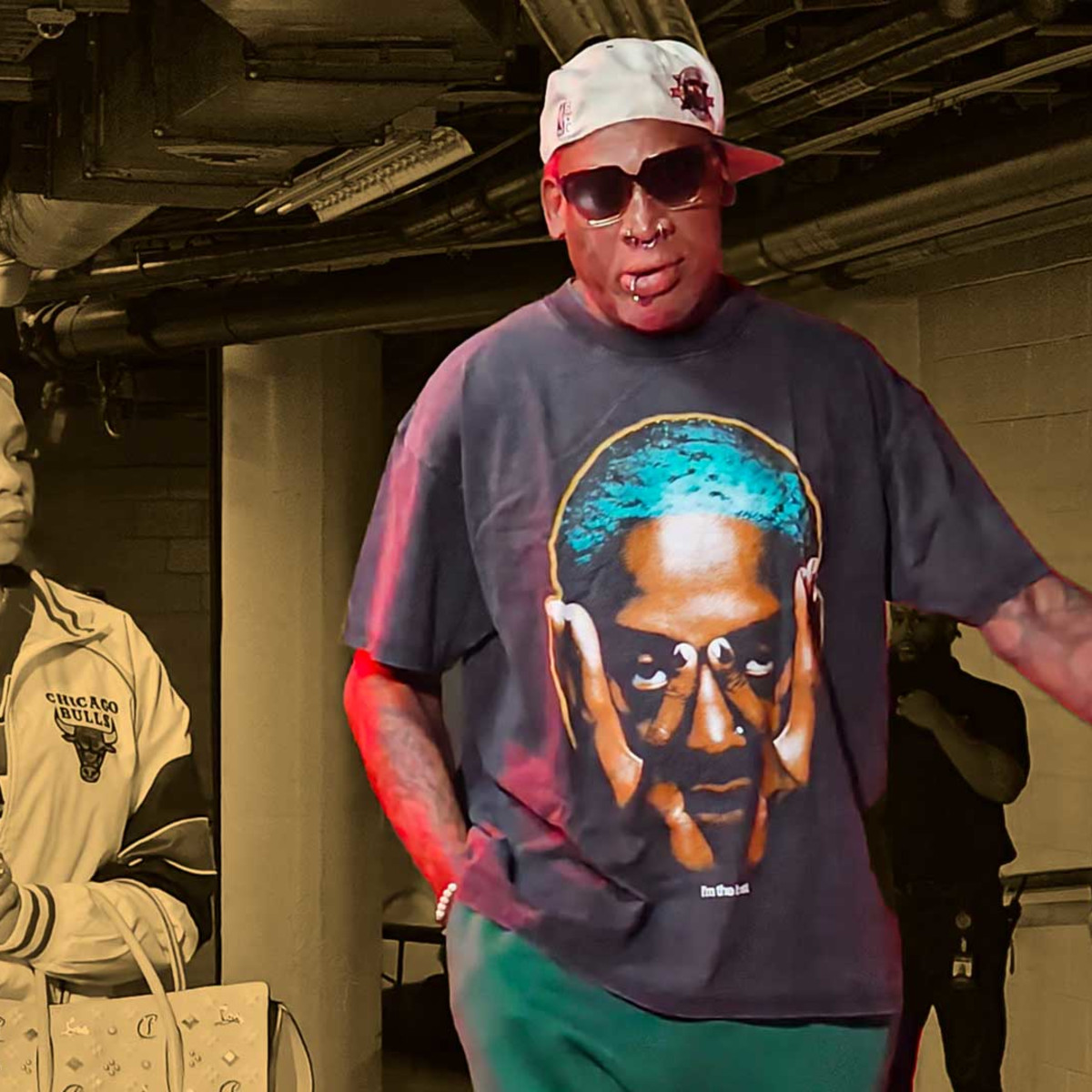Dennis Rodman channeled his emotions through his expressive style