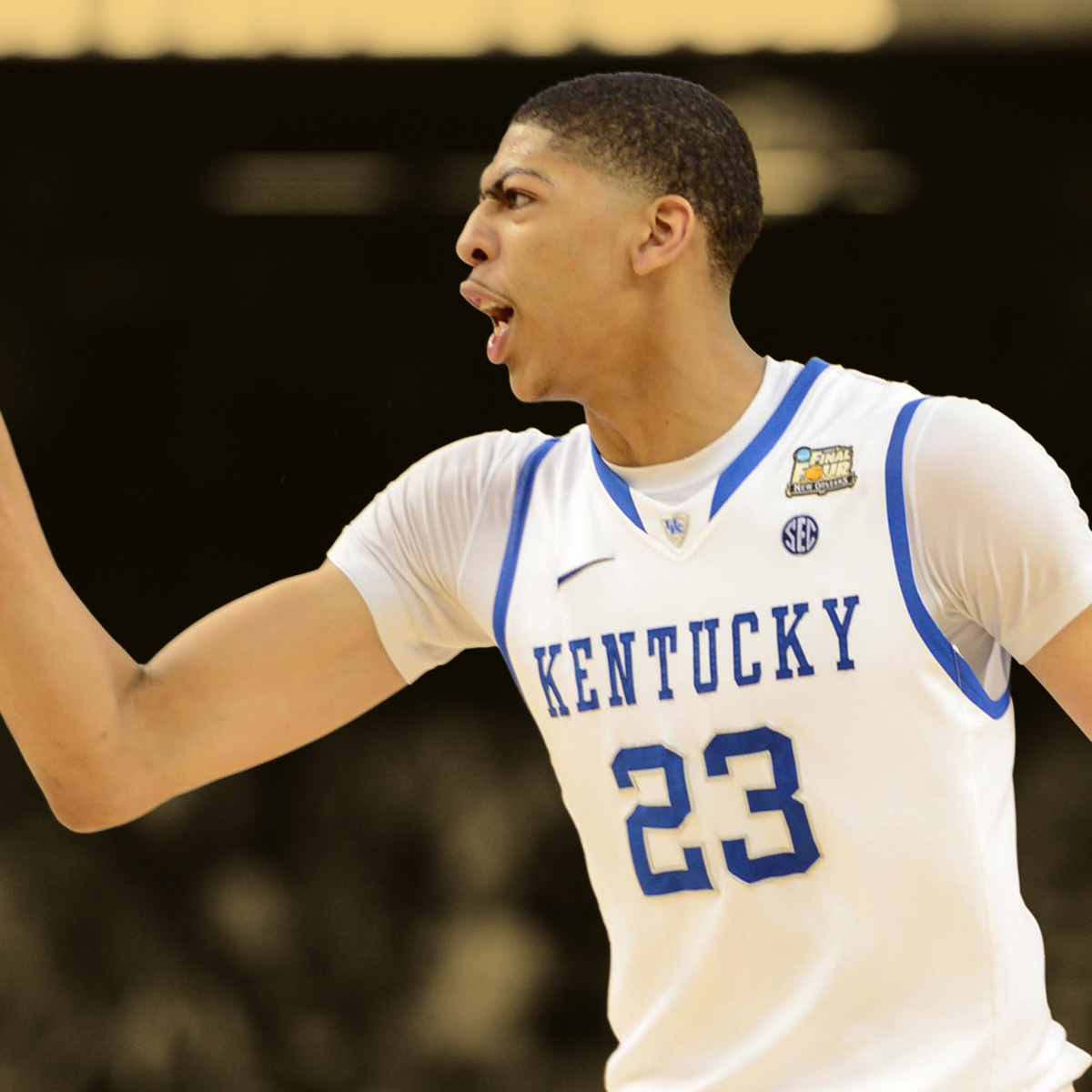 Anthony Davis admitted he had zero post-game at Kentucky - Basketball  Network, image size:1200x1200