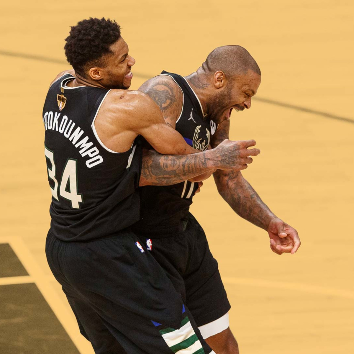 pj tucker giannis shoes